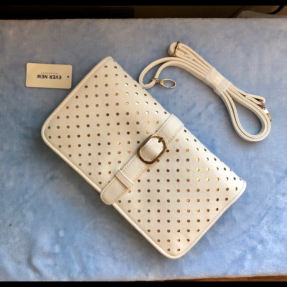 Crossbody and clutch handbag